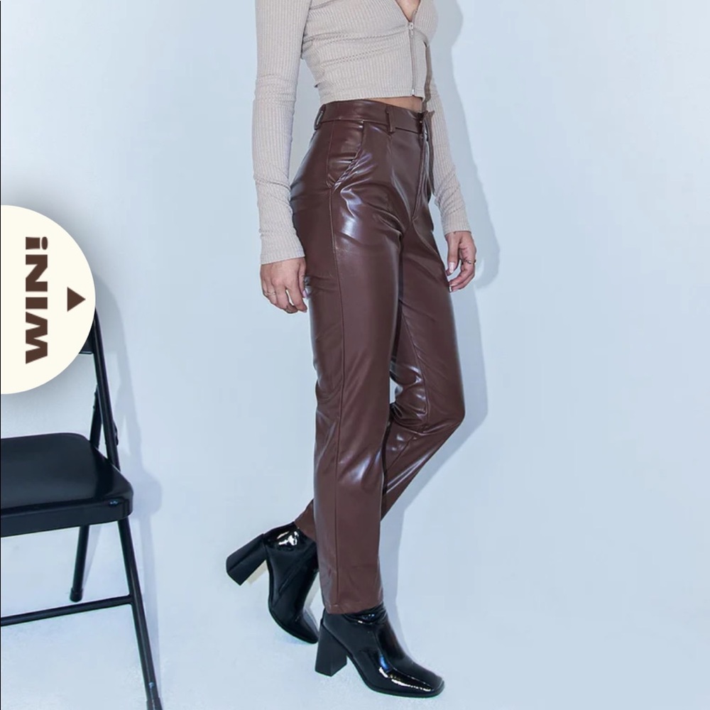 Princess Polly Leather Pants *DONATING MONDAY*